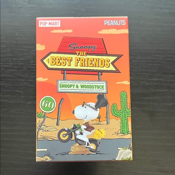 Pop Mart Snoopy & Woodstock Best Friends Collectible Figure - Closed Box - Picture 1 of 5